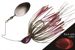 SPINNERBAIT JACKALL DERASPIN 1/4OZ FIRE DIP