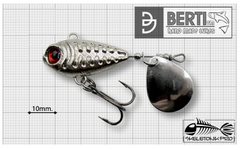SPINNERTALE BERTI SKELETONIK PRO COLORADO NICKEL 13G NICKEL