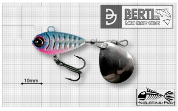 SPINNERTALE BERTI SKELETONIK PRO COLORADO NICKEL 6G RAINBOW