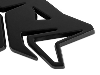 STICKER 3D DELPHIN PIKE NEGRU - Img 2