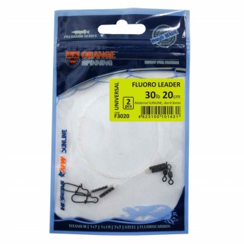 STRUNA ORANGE 8KG 20CM FLUORO LEADER - Img 4