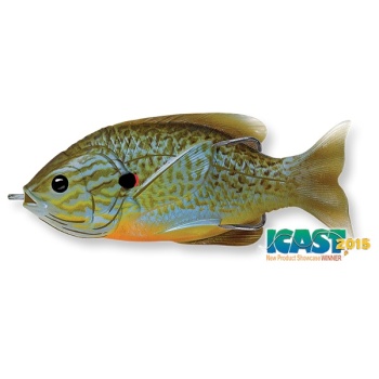 SWIMBAIT LIVE TARGET HOLLOW BODY SUNFISH WALKING BAIT 7,5CM/12G FLOATING NATURAL/BLUE PUMP