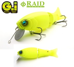 SWIMBAIT RAID GI 94MM 35GR 004 LEMON POWER