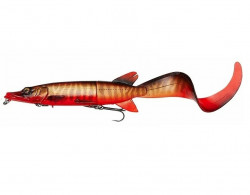 SWIMBAIT SAVAGE GEAR 3D HYBRID PIKE 17CM / 47G SLOW SINK RED BELLY