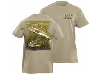 TRICOU FLYING FISHERMAN RAINBOW TROUT PRAIRIE DUST