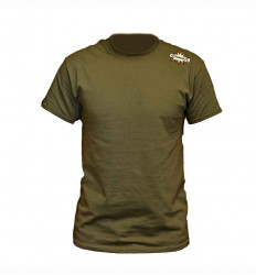 TRICOU MANECA SCURTA DYNAMITE BAITS VERDE KAKI (M)