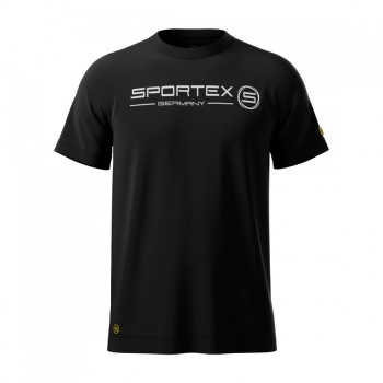 TRICOU SPORTEX T-SHIRT BLACK XXL