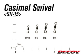 VARTEJ DECOY SN-15 CASIMEL SWIVEL NR.6 12BUC/PLIC - Img 4