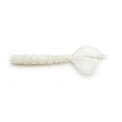 VIERME MUSTAD AJI MICRO HILA 4.3CM WHITE GLOW GLITTER 12BUC / PL
