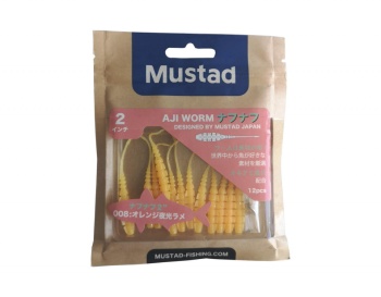 VIERME MUSTAD AJI MICRO NAF 5CM ORANGE GLOW GLITTER 10BUC / PL - Img 2