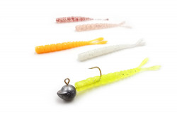 VIERME MUSTAD AJI MICRO PILO 5CM CLEAR SILVER GLITTER 16BUC / PL