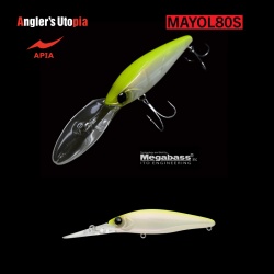 VOBLER APIA MAYOL 80S 80MM 15GR 02 CHART BACK PEARL