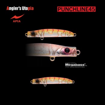 VOBLER APIA PUNCH LINE 45 3GR 45MM 08 CLEAR SHRIMP