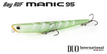 VOBLER DUO BAYRUF MANIC 95 9.5CM 8GR CPA0581 FLAMING RED - Img 2