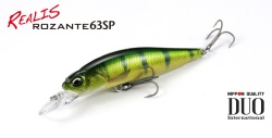 VOBLER DUO REALIS ROZANTE 63SP 6.3CM 5GR CCC3158 GHOST GILL