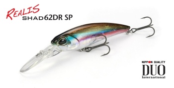 VOBLER DUO REALIS SHAD 62DR SP 6.2CM 6GR CCC3248 GHOST BLUE SHAD - Img 2