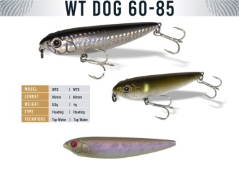 VOBLER HERAKLES WT-DOG 60 6cm 4gr Matt Sunny