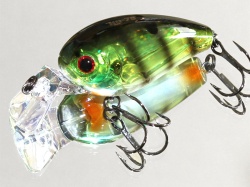 VOBLER HIDE UP HU-70 F 6CM 8.6GR 16 GREEN GILL