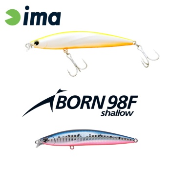VOBLER IMA IBORN 98F SHALLOW 98MM 13GR 005 JAPANESE SARDINE