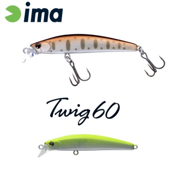 VOBLER IMA TWING 60S 60MM 6.5GR 010 SMOKE PEARL CHART