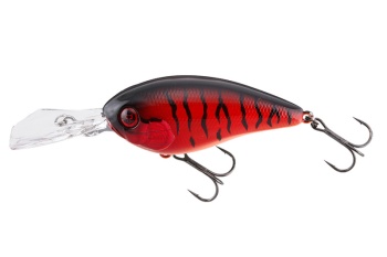 VOBLER JACKALL DIGLE5+ 7.4CM 26.2G NH RED TIGER