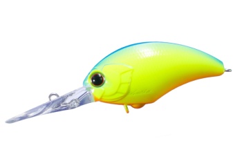 VOBLER OSP TINY BLITZ DR 45mm 6.7gr P07 Chartreuse/Blue Bac