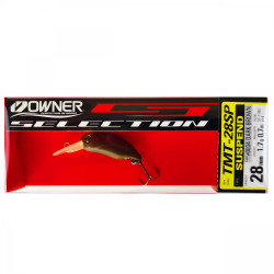 VOBLER OWNER BITE MARKER 28MM 1.7GR 34 DARK BROWN BERRY EYE 5224 TMT-28SP