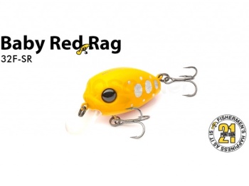 VOBLER PONTOON21 BABY REDRAG 32F-SR 3.2CM 4.8G 842 F - Img 3