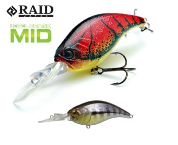 VOBLER RAID LEVEL CRANK MID 59MM 10.5GR 011 CHI GILL