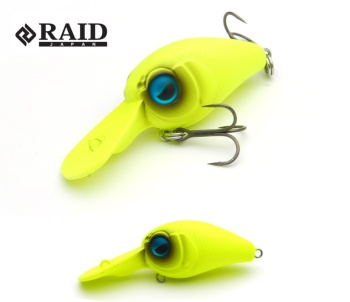 VOBLER RAID LEVEL CRANK PING 32.5MM 3.5GR 002 LEMON POWER