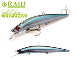 VOBLER RAID LEVEL MINNOW 125MM 14GR 021 YO-FU-KA-SHI