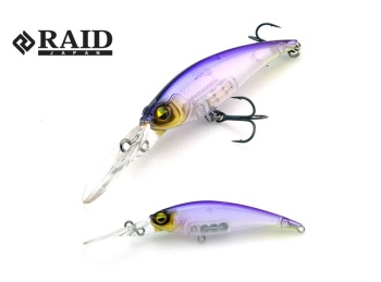 VOBLER RAID LEVEL SHAD SPRINTER 68MR 68MM 5.9GR 011 GRAPE BIJIN