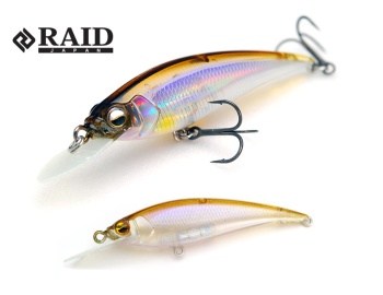 VOBLER RAID LEVEL SHAD SPRINTER 68SR 68MM 5.6GR 002 JEWEL WAKASAGI