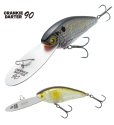 VOBLER TIEMCO CRANKIE DARTER 90 F 70MM 12GR CULOARE 03 CLEAR AYU