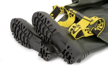 WADERS BLACK CAT GREEN BOOTED WADERS 7/41 - Img 4