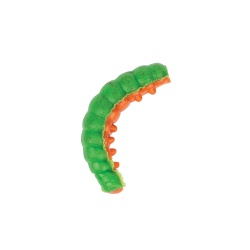 WORM BERKLEY POWERBAIT POWER HONEY WORM GREEN ORANGE