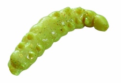 WORM BERKLEY POWERBAIT POWER HONEY WORM YELLOW SCALES