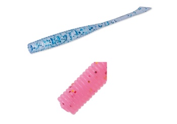 WORM MAJOR CRAFT AJI-DO ZANBY 6.3cm #002 Glow Pink