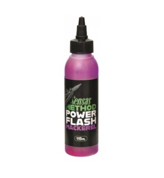ADITIV SENSAS POWER FLASH MACKEREL 115ML