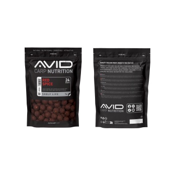 BOILIES AVID CARP RED SPICE 24MM 1KG - Img 7
