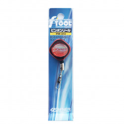BRELOC CU AGRAFA PIN ON REEL OWNER PIN-213 ROSU