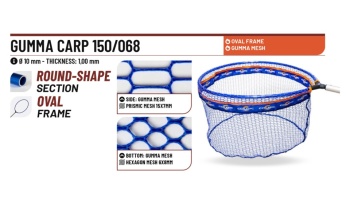 CAP MINCIOG COLMIC GUMMA CARP 150/068 55x48CM