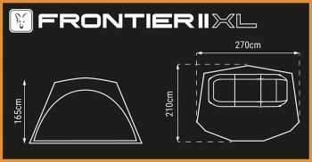 CAPSULA INTERIOARA CORT FOX FRONTIER II - XL INNER MESH SHIELD - Img 3