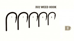 CARLIG CRAP MUSTAD XV2 WEED OCHI NICHEL NEGRU 10BUC / PL NR 4