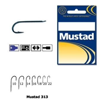 CARLIG MUSTAD CONCURS,NEGRU,TIJA LUNGA NR 18 313.18 - 10BUC/PL