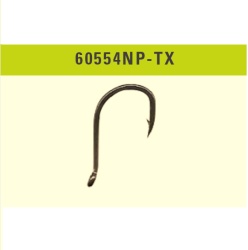 CARLIG MUSTAD CRAP XV2 CHODDA OCHI NICHEL NEGRU NR 4 60554NPTX.4 - 10BUC/PL