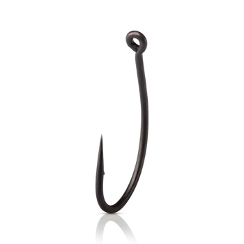 CARLIG MUSTAD CRAP XV2 WIDE GAPE OCHI NICHEL NEGRU MAR.2 12BUC/PL - Img 2