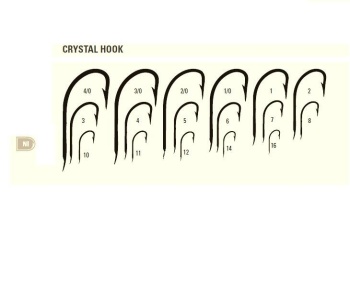 CARLIG MUSTAD NI REVERS TIJA SCURTA NR.12 10BUC/PL