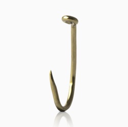 CARLIG MUSTAD SOMN BRONZ,OCHI,2 SPINI,REZISTENT NR 4/0 92641.04 - 10BUC/PL