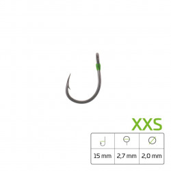 CARLIG SOMN ZECK MR.WALLER HOOK XXS 4BUC